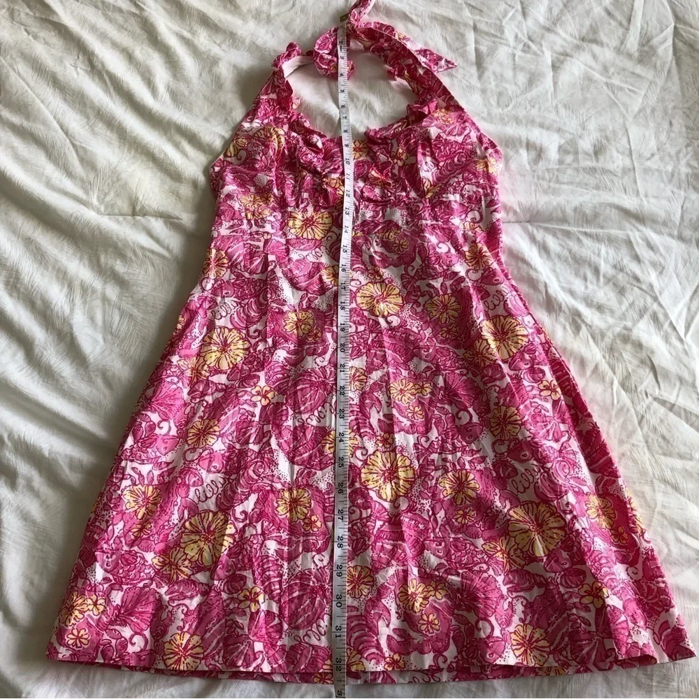 Lilly Pulitzer Lavin Chum Bucket Halter Dress - Picture 6 of 12